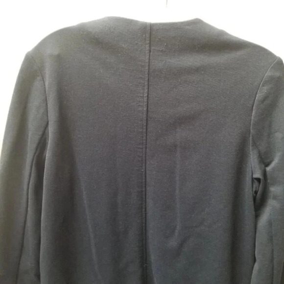 Kit and Ace Collarless Stretch Button Front Traveler Jacket Navy S - Picture 12 of 13